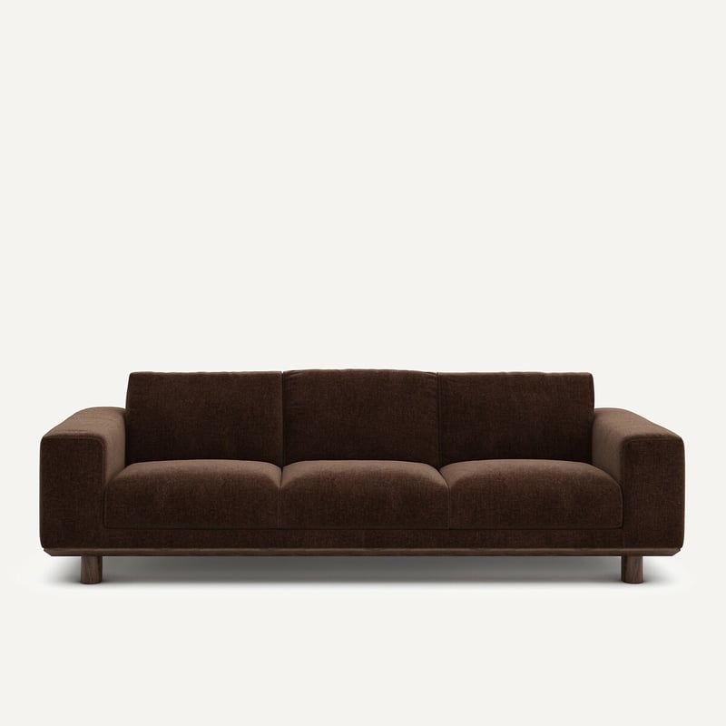 Am.pm Sofa Cerea Aus Chenille-velours