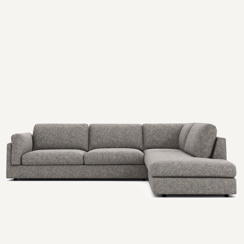 Am.pm Ecksofa Mit Chaiselongue Conv Baumwoll-mischgewebe César