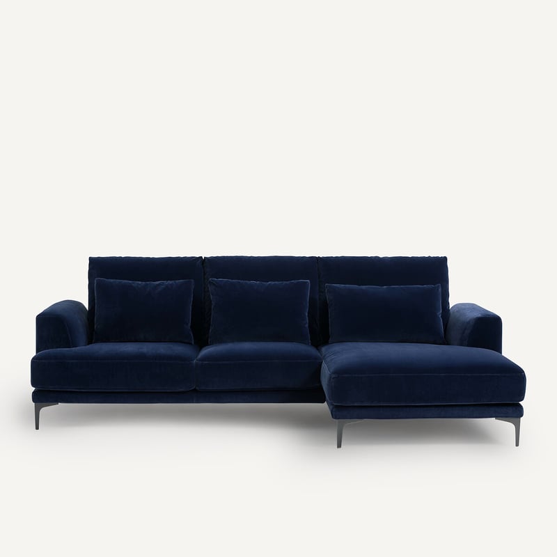 Am.pm Ecksofa Marsile Mit Ecke Rechts, Samt