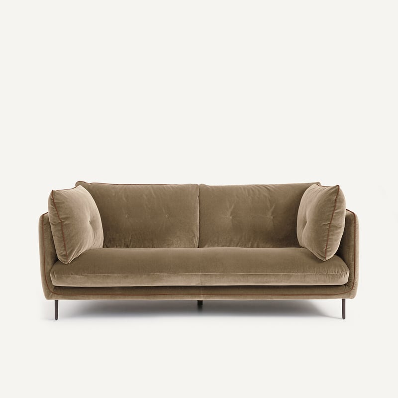 Am.pm Kompaktes Sofa Aus Samt, Botero