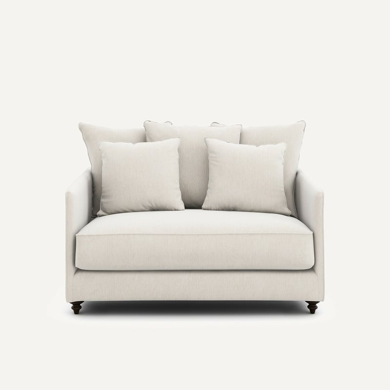 Am.pm 2p-sofa, Umwandelbar, Chenille-samt, Lazare