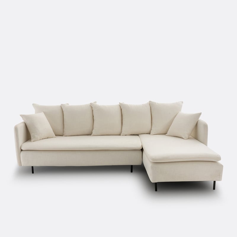 Ecksofa, Leinen Und Viskose, Ivete