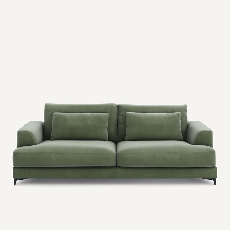 Am.pm 4-sitzer-schlafsofa Marsile, Samt