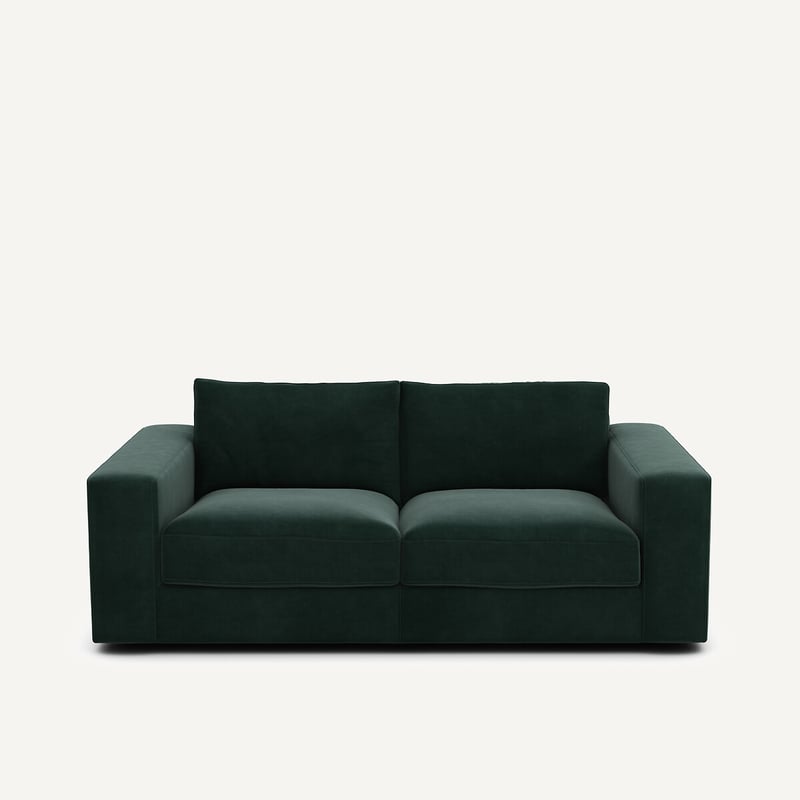 Am.pm Kompaktes 3-sitzer-sofa Skander, Velours