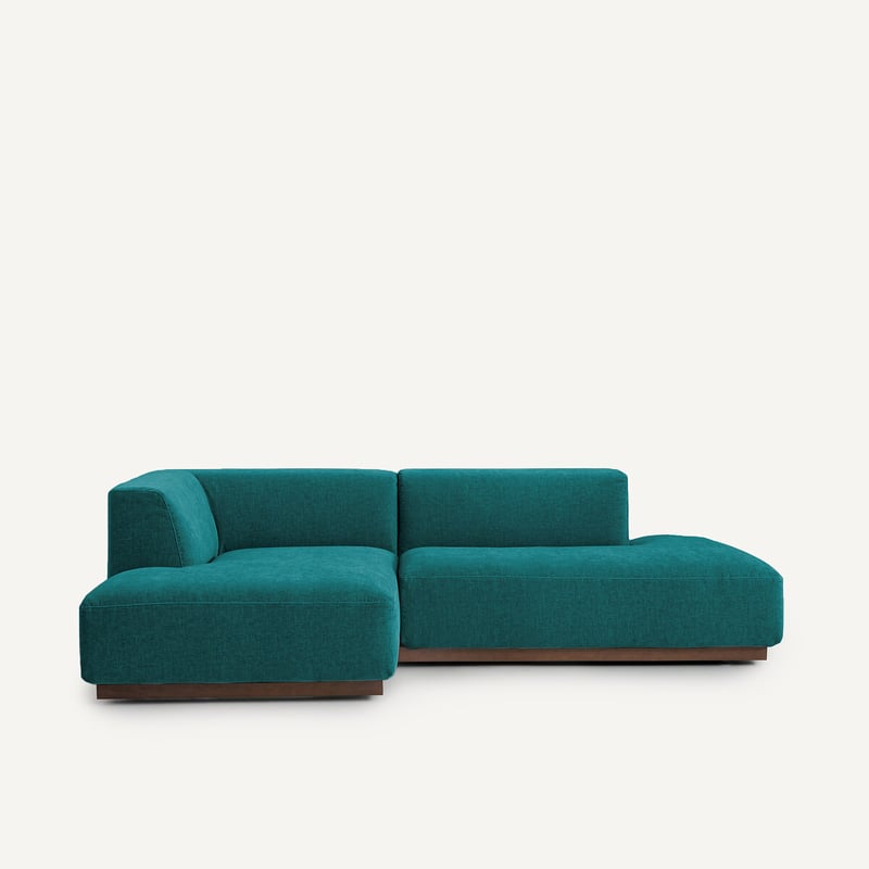 Am.pm Ecksofa Jacopo Mit Ecke Links, Chenillesamt
