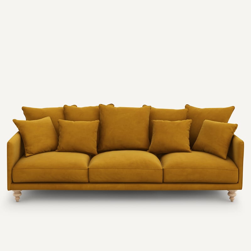 Am.pm 3-, 4- Oder 5-sitzer-sofa, Samt, Lazare