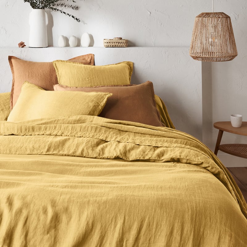 La Redoute Interieurs Duvetbezug Linot, 100% Gewaschenes Leinen