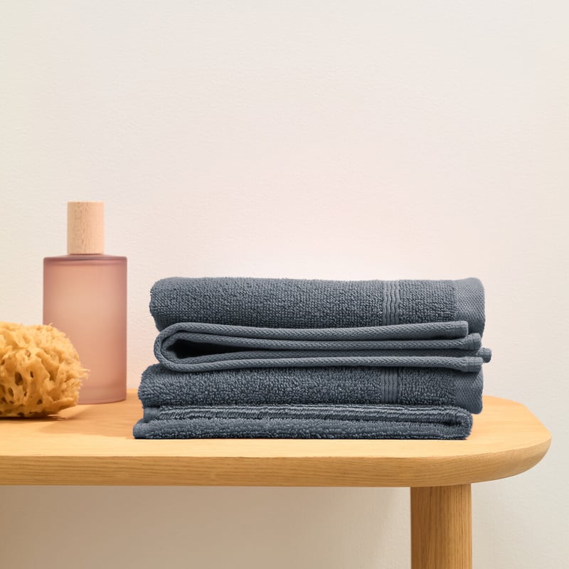 La Redoute Interieurs 4er-pack Gästehandtücher Zavara Aus Frottee, 600 G/m²