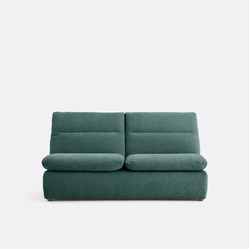 Sofa Aus Geprägtem Velours Mit 2 Sitzplätzen Erable