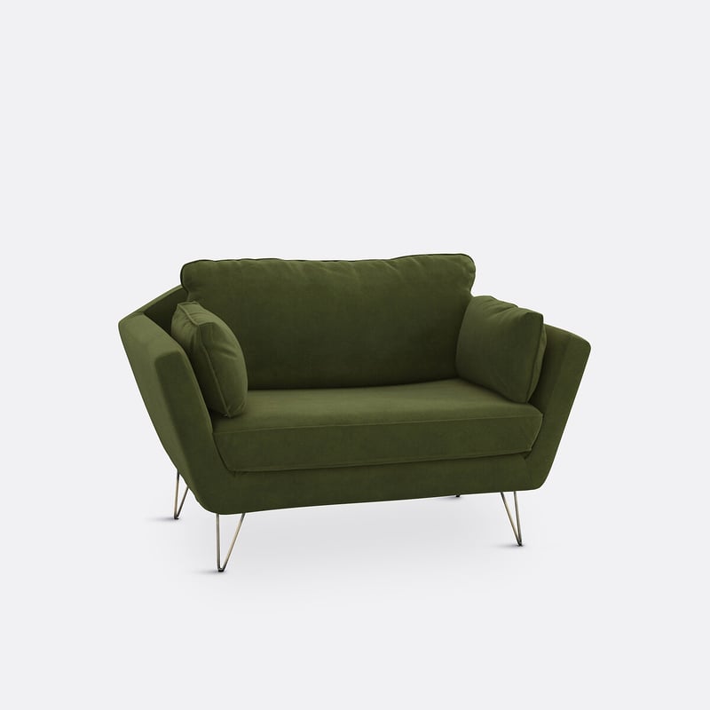Xl-sessel Topim, Samt
