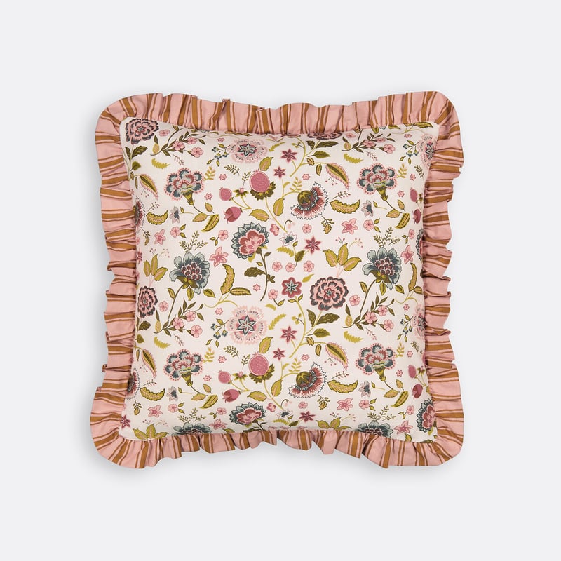 La Redoute Interieurs Kissenbezug Shirley, Mit Rüschen 45x45 Cm