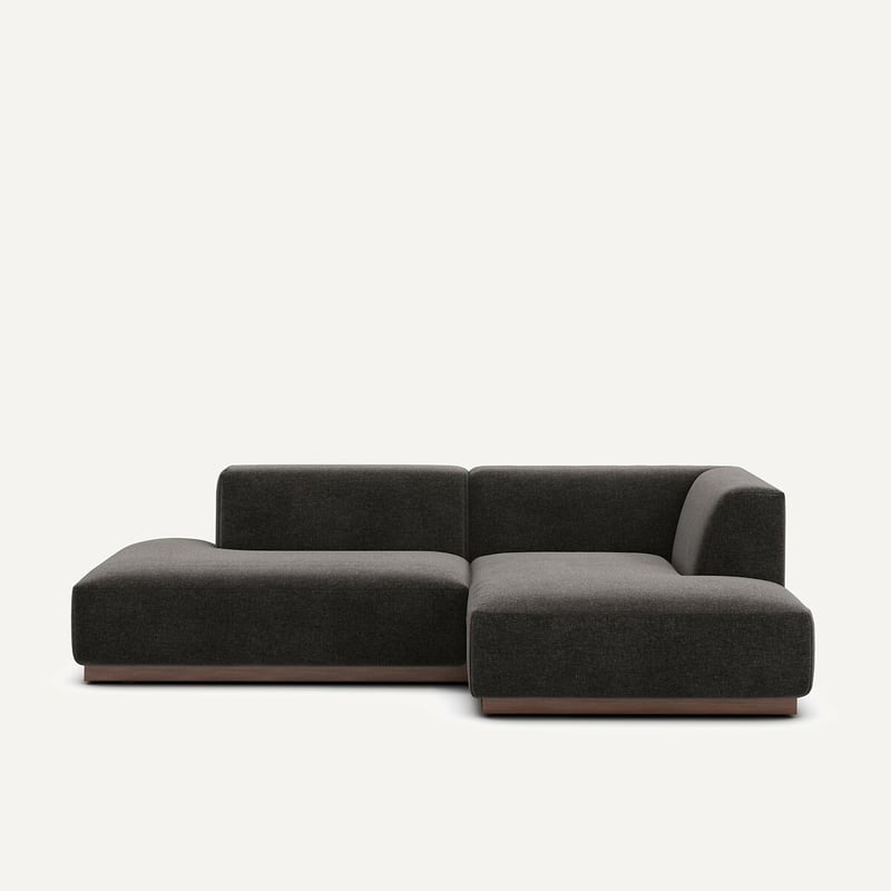 Am.pm Ecksofa Jacopo Mit Ecke Rechts, Chenillesamt