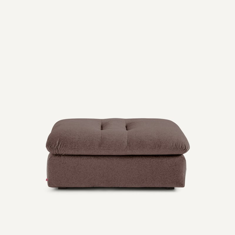 Am.pm Modularer Fussschemel Aus Leinenvelours, Giuliano