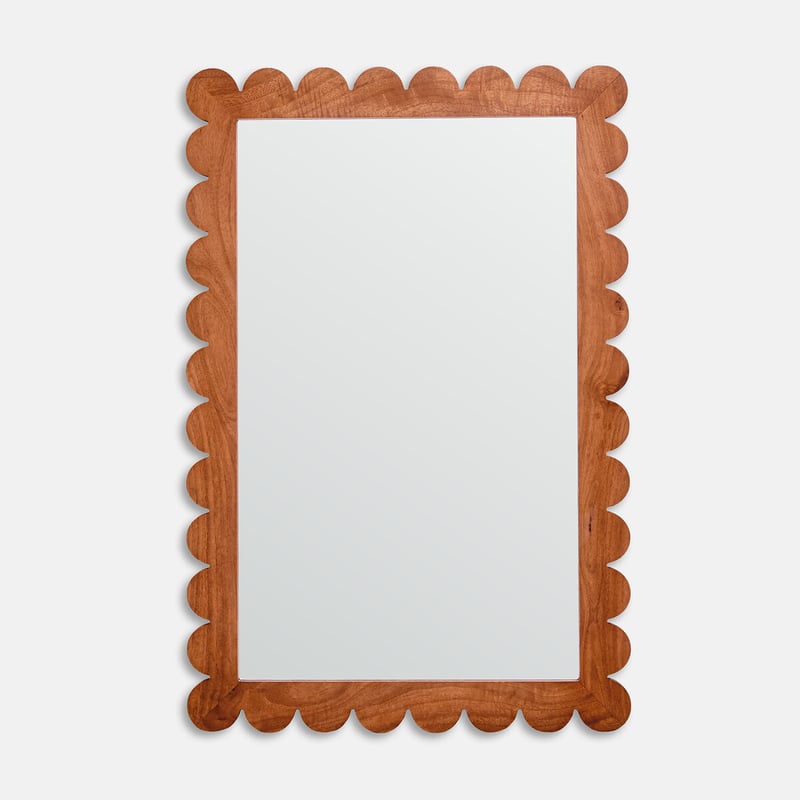La Redoute Interieurs Spiegel Fleora Aus Mangoholz, 60 X 90 Cm