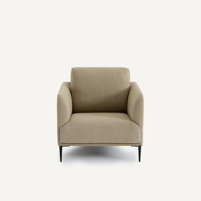Emmanuel Gallina X Am.pm Sessel, Aus Recycelter Chenille, Oscar, Design Emmanuel Gallina