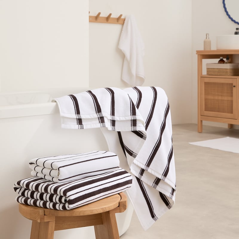 La Redoute Interieurs Frottee-handtuch Jila Aus Velours