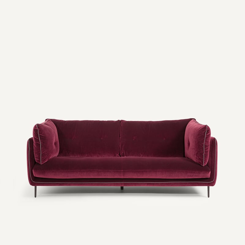 Am.pm Kompaktes Sofa Aus Samt, Botero