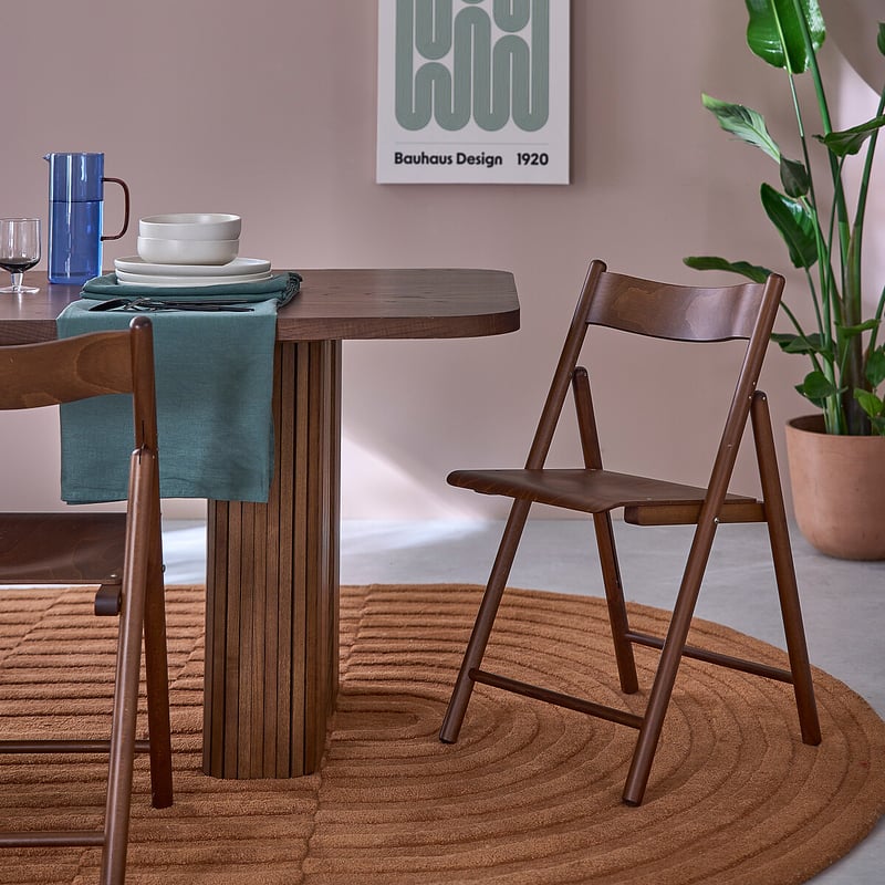 2er-set Klappstühle Buche Und Furnier, Panni