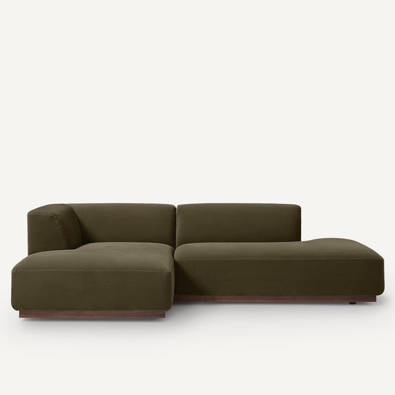 Am.pm Xl-ecksofa Jacopo Mit Ecke Links, Samt