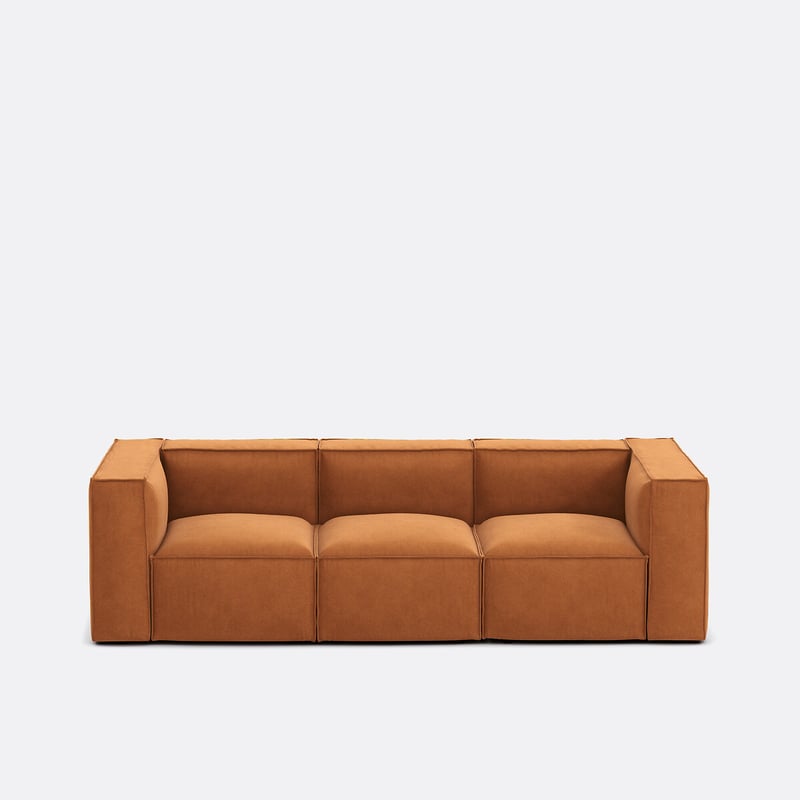 Modularer 3-sitzer Seven, Aus Struktursamt
