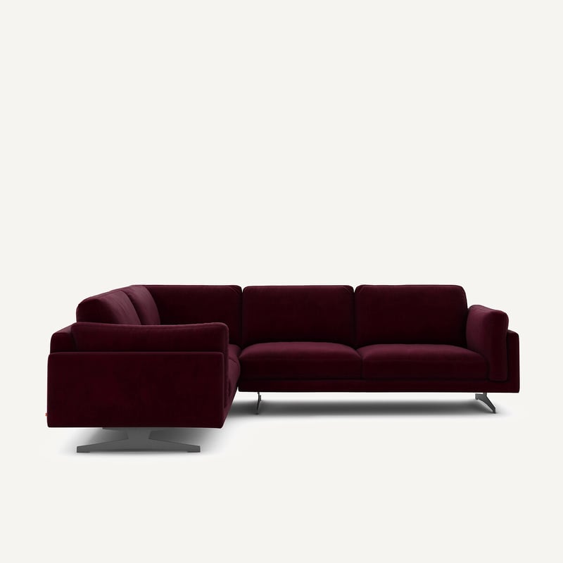 Am.pm Ecksofa César, Samt