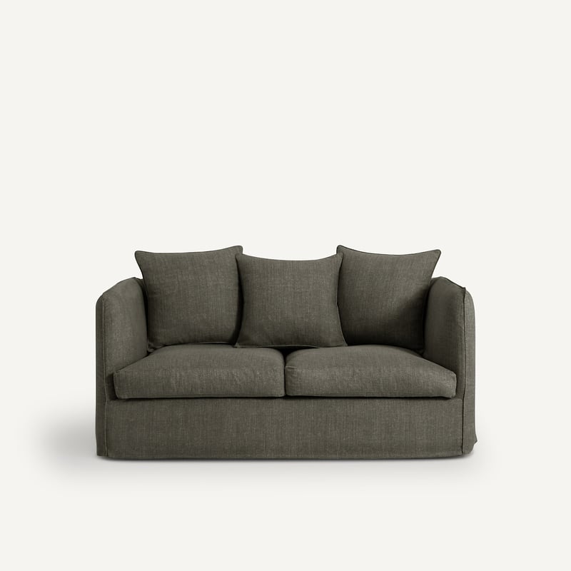 Am.pm 2-sitzer-sofa Aus Baumwolle Und Leinen, Néo Chiquito