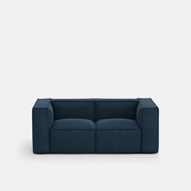 Modulares 2-sitzer-sofa Seven, Aus Cordsamt
