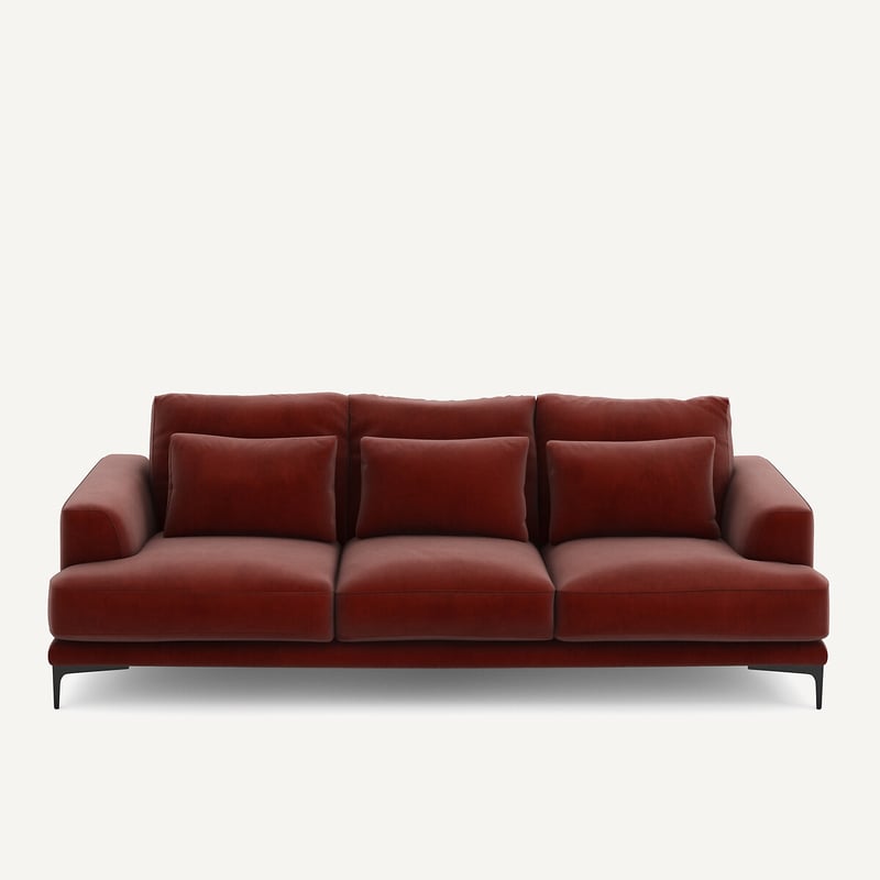 Am.pm 4-sitzer-sofa Marsile, Samt