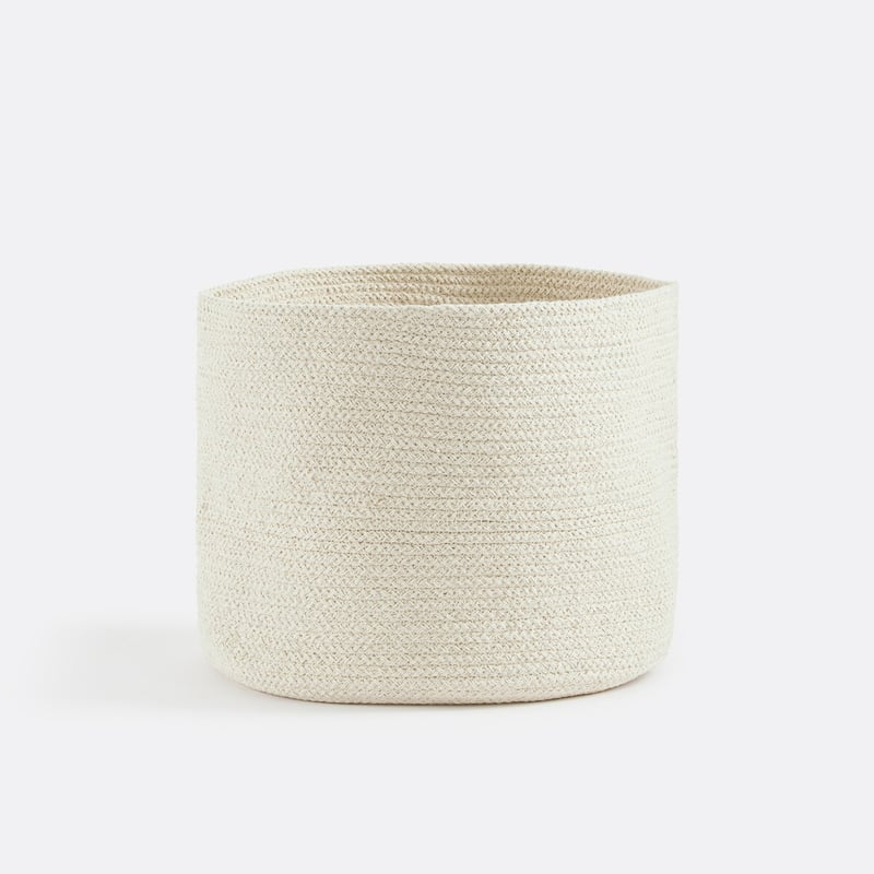 La Redoute Interieurs Korb Osinia, Baumwolle, Ø 35 Cm