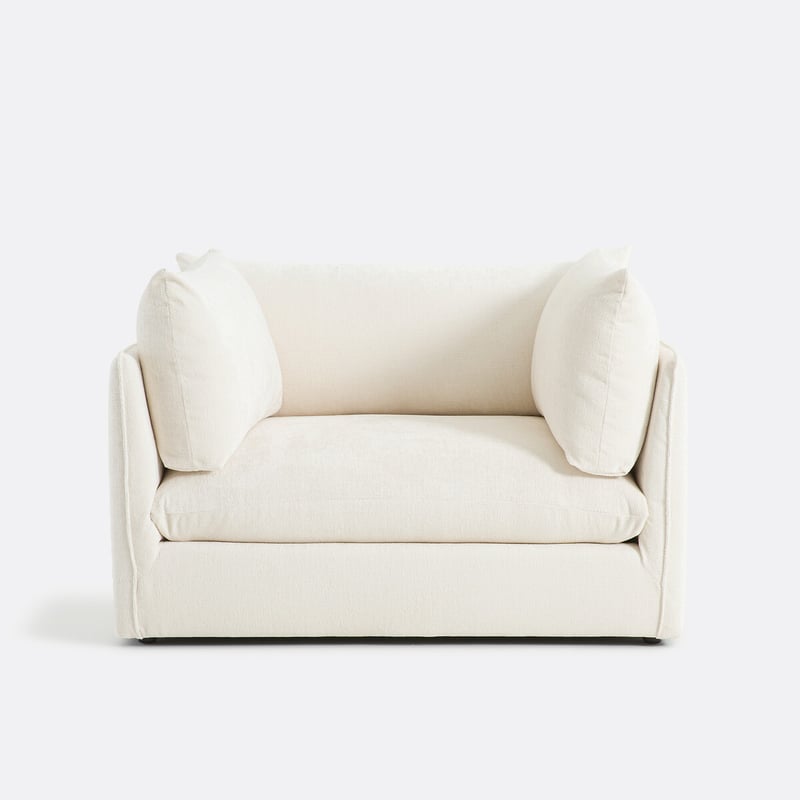 Xl-sesselelement Für Modulares Sofa Malo, Aus Struktursamt