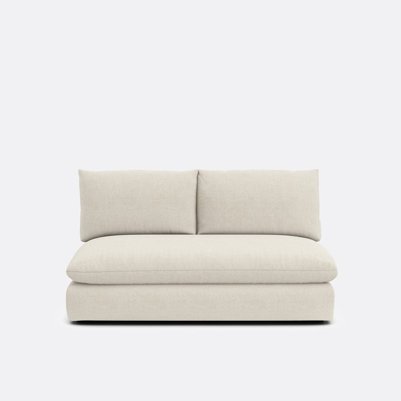 2-sitziges Sitzelement Für Modulares Sofa Malo, Aus Polyester
