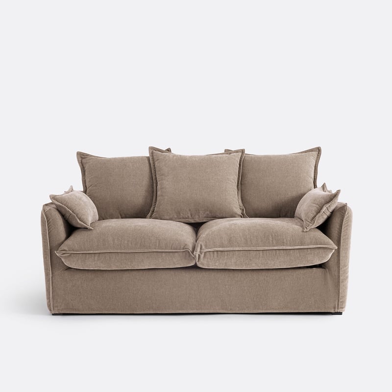 Schlafsofa, 2- Oder 3-sitzig, Abziehbar, Polyester Meliert, Odna