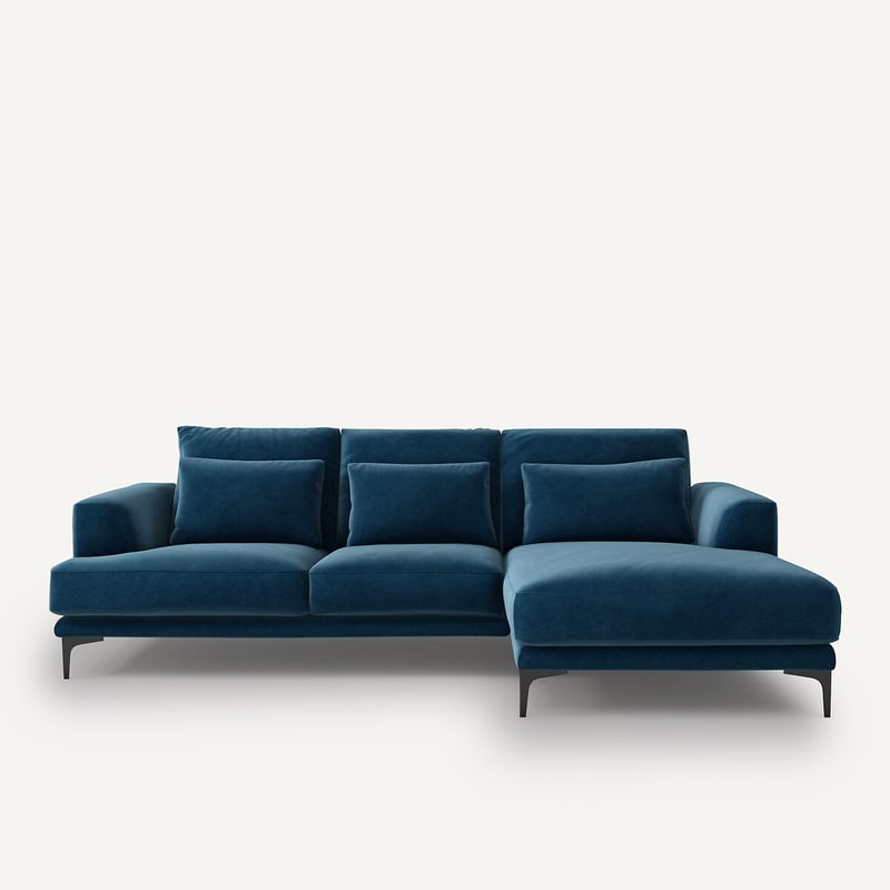 Am.pm Ecksofa Marsile Mit Ecke Rechts, Samt