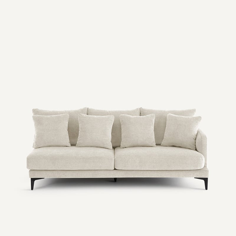 Am.pm X Emmanuel Gallina 3-sitzer Halbsofa Aus Polyester-mischgewebe, Moderniste, Design Emmanuel Gallina