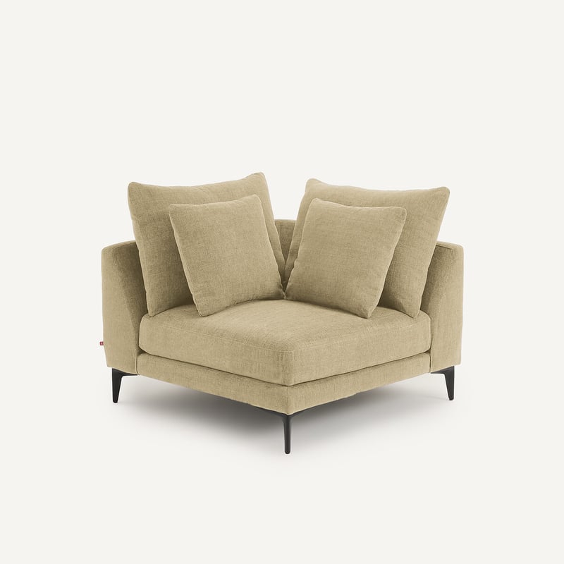Am.pm X Emmanuel Gallina Ecksofa Aus Geflochtenem Polyester, Moderniste, Design Emmanuel Gallina