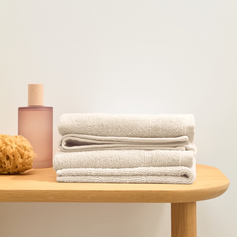 La Redoute Interieurs 4er-pack Gästehandtücher Zavara Aus Frottee, 600 G/m²