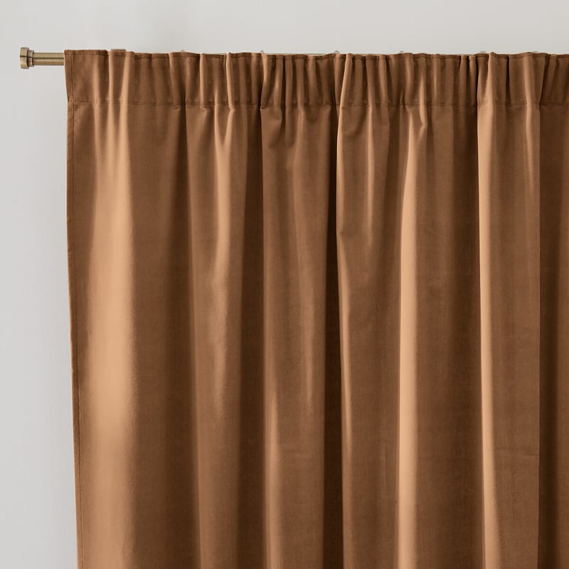 La Redoute Interieurs Vorhang Aus Samt, Mit Kräuselgalon Und Wave, Velvet