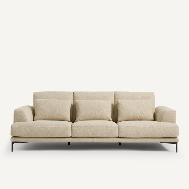 Am.pm 4-sitzer-sofa Marsile, Bouclé