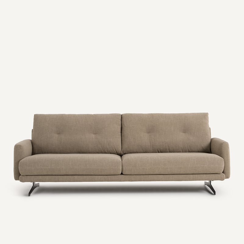 Am.pm Sofa Delicato, Meliertes Gewebe
