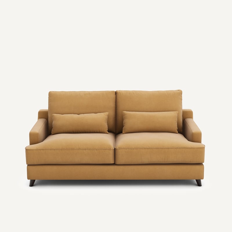 Am.pm Bettsofa Aus Leinenvelours, Alwine