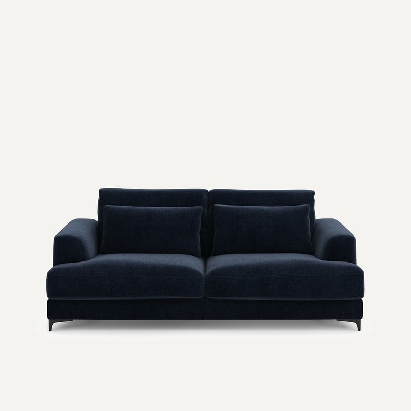 Am.pm 3p-sofa, Umwandelbar, Chenille-velours, Marsile