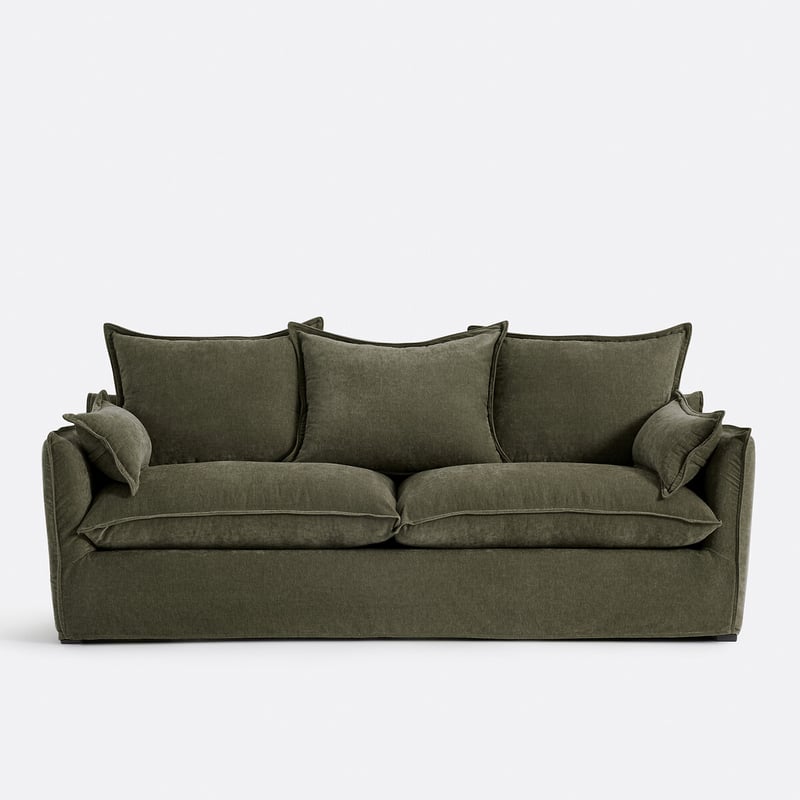 2, 3, 4, 5-sitzer-sofa, Abnehmbarer Bezug, Polyester Meliert, Odna