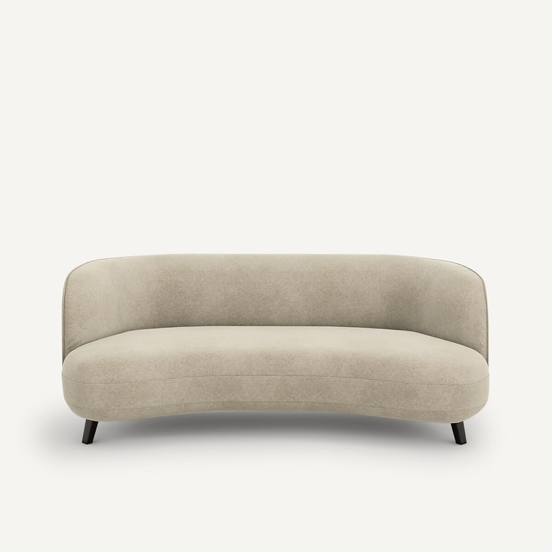 Am.pm X Emmanuel Gallina 3-sitzer-sofa Aus Leinenvelours, Rosebury, Design Emmanuel Gallina
