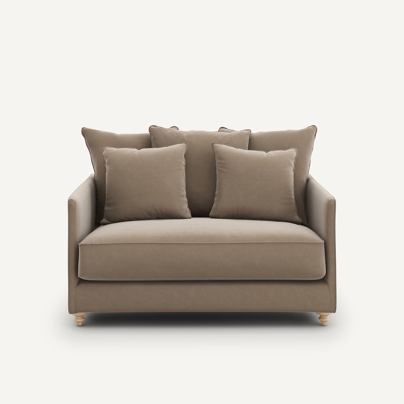 Am.pm 2p-sofa, Umwandelbar, Velours, Lazare