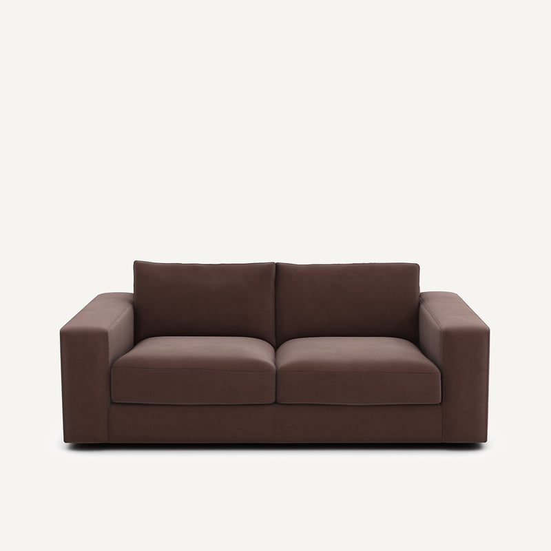 Am.pm Kompaktes 3-sitzer-sofa Aus Leinenvelours, Skander