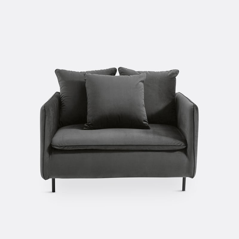 Xl-sessel Ivete, Samtbezug