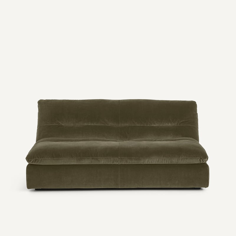 Am.pm Modulares 3-sitzer-sofa Aus Samt, Giuliano