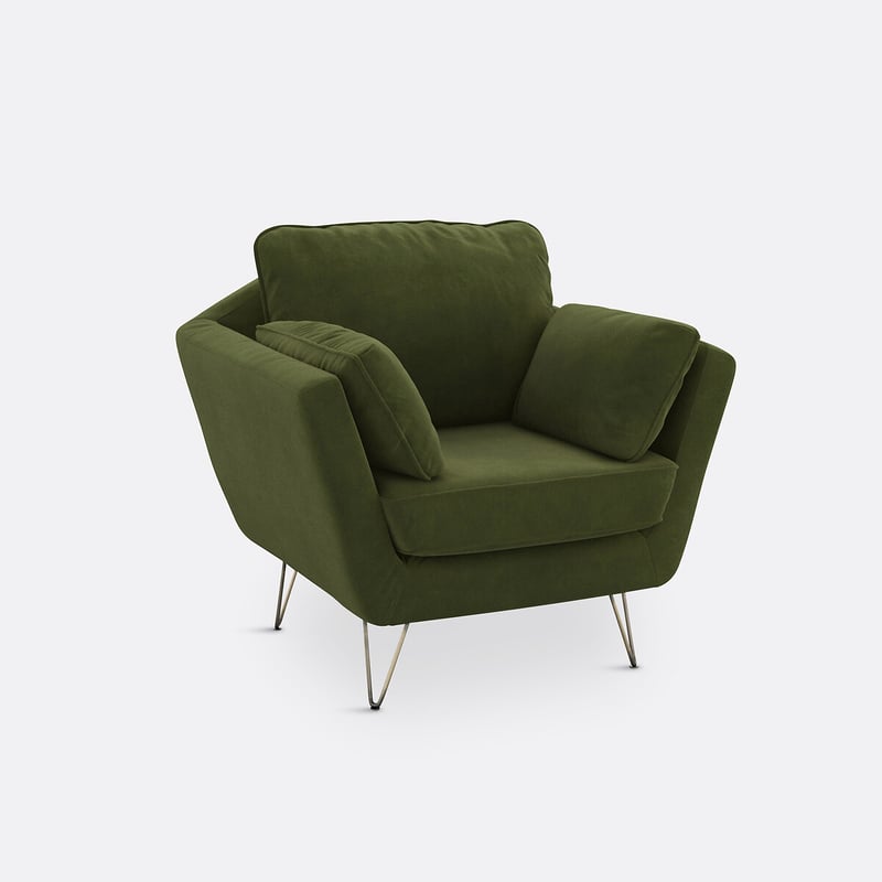 Sessel Topim, Samt
