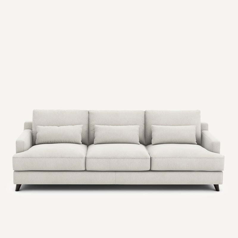 Am.pm Sofa, 3- Oder 4-sitzig, Aus Leinenvelours, Alwine