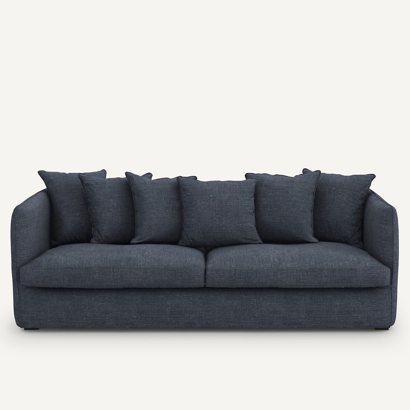 Am.pm 3-, 4- Oder 5-sitzer-sofa, Aus Baumwolle Und Leinen, Néo Chiquito